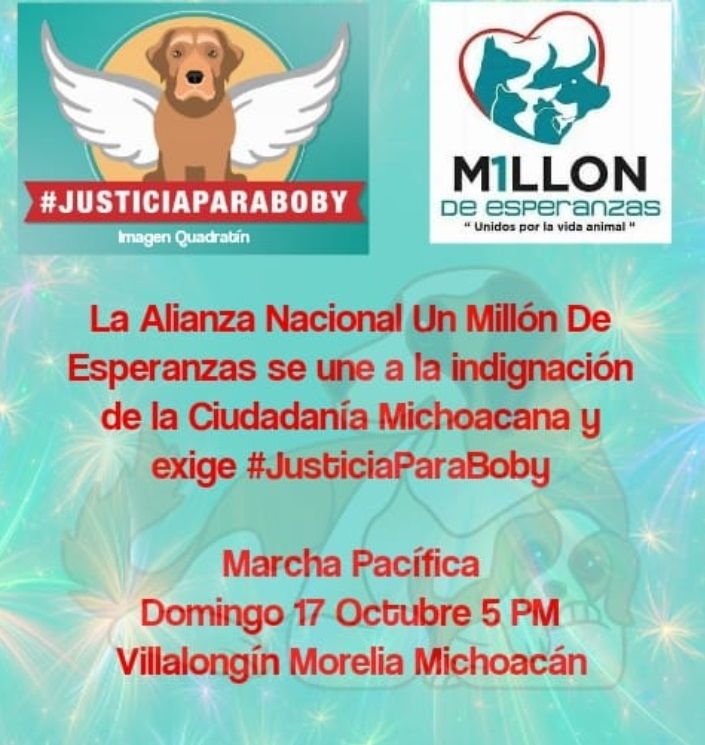 Exigen Justicia para Boby en Michoacán