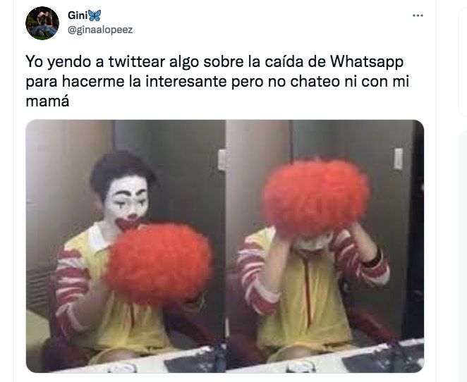 Memes de la caída de Facebook, WhatsApp e Instagram