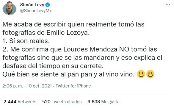 ¿Quién tomó las fotos de Emilio Lozoya?