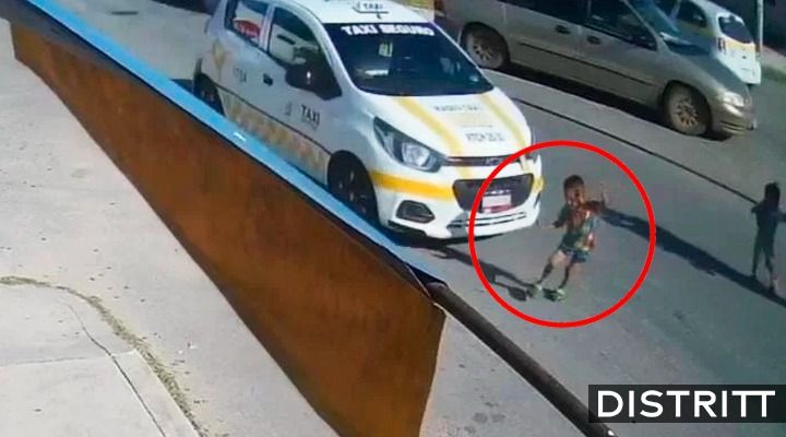 Quintana Roo. Taxista atropella a niño en Chetumal |VIDEO