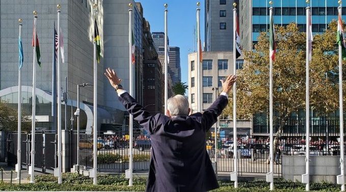 El discurso de López Obrador en la ONU