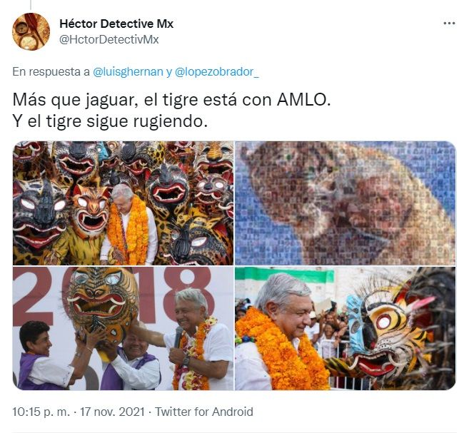 Sombra jaguar de AMLO