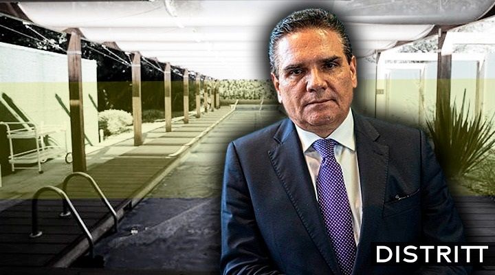 El búnker blindado donde vivía Silvano Aureoles