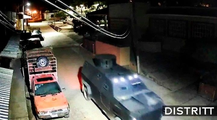 Captan al CJNG atacando Villa Victoria, Michoacán