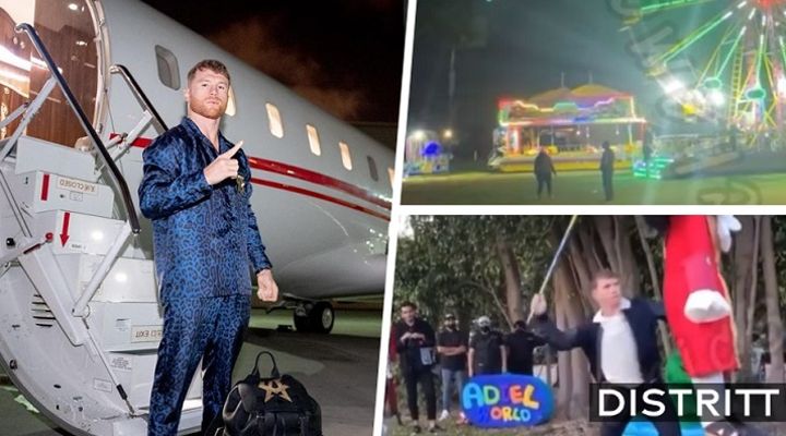 Canelo Álvarez. Así fue lujosa fiesta de su hijo | VIDEO