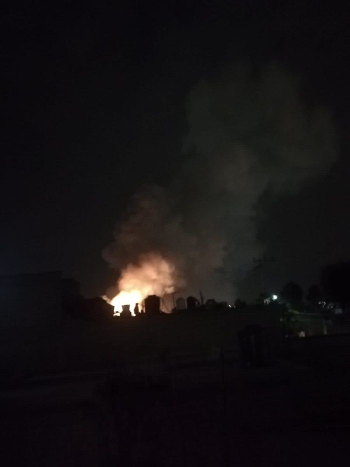 Difunden fotos y videos de explosión en Tultepec