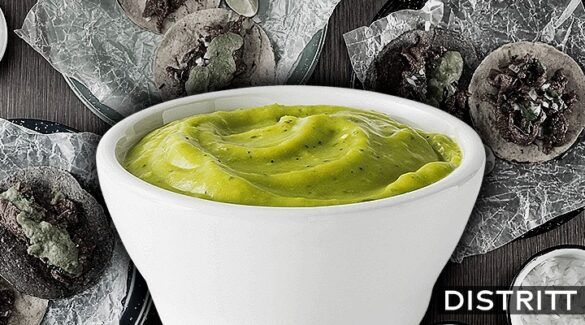 Falso guacamole. Receta sin aguacate que usan los taqueros