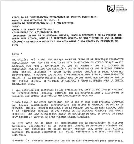 ¿Quién es Simón Levy, político que amenazó a adulta mayor?