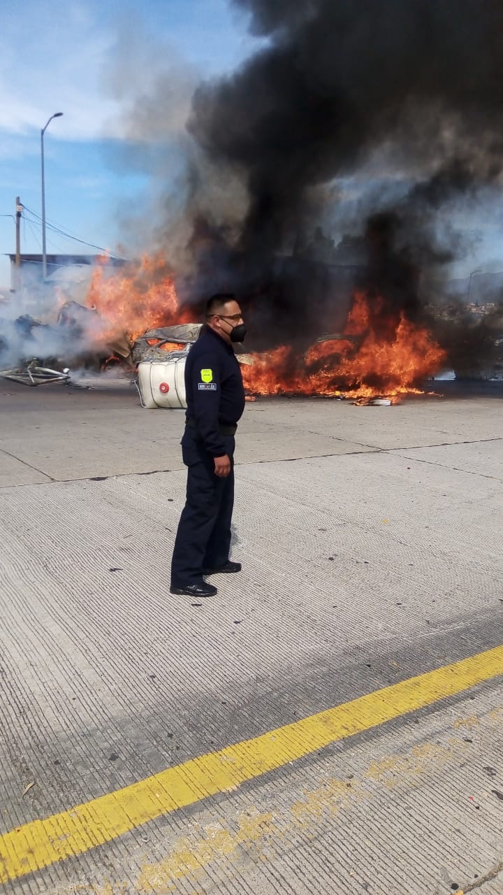 Autopista México-Puebla. Así fue el trágico accidente