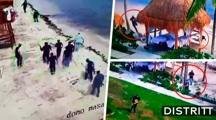 Balacera en Puerto Morelos. Así comenzó ataque armado |VIDEO