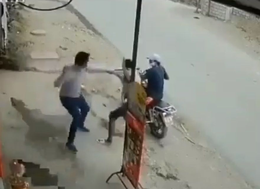 Video de asaltantes golpeados se hace viral