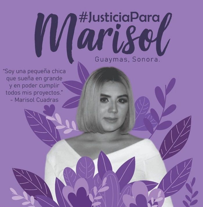 Exigen #JusticiaParaMarisol