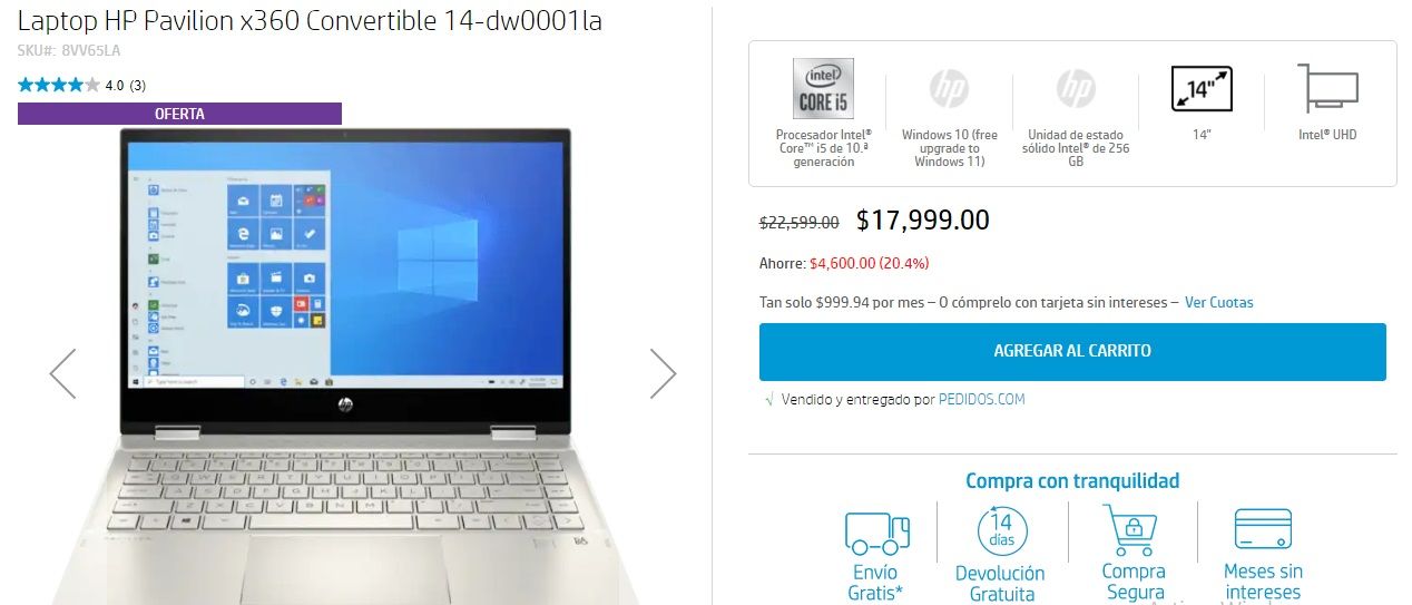 Ofertas de laptops para este Buen Fin 2021