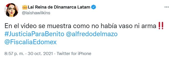 Exigen #JusticiaParaBenito