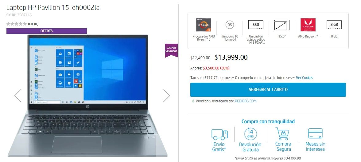 Ofertas de laptops para este Buen Fin 2021