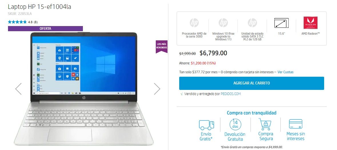 Ofertas de laptops para este Buen Fin 2021