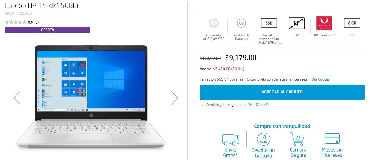 Ofertas de laptops para este Buen Fin 2021