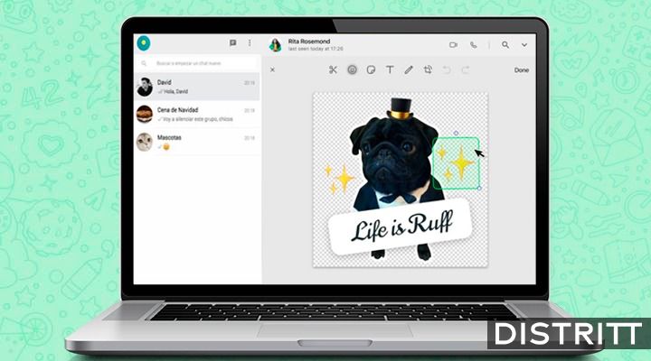 ¿Cómo crear stickers personalizados en WhatsApp Web?