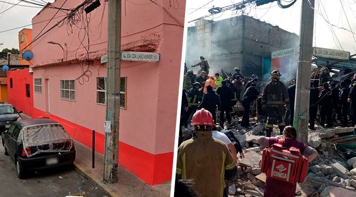 Difunden fotos y videos de explosión en la Miguel Hidalgo