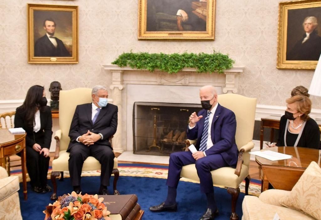 AMLO se reúne con Biden. Así fue su primer encuentro |FOTOS