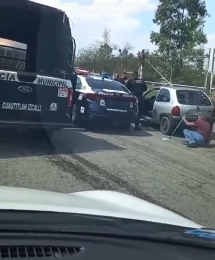 Policías de Cuautitlán Izcalli golpean a abuelito