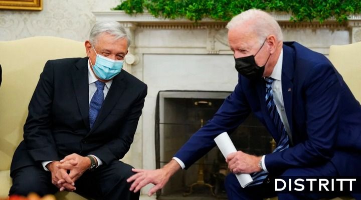 AMLO se reúne con Biden. Así fue su primer encuentro |FOTOS