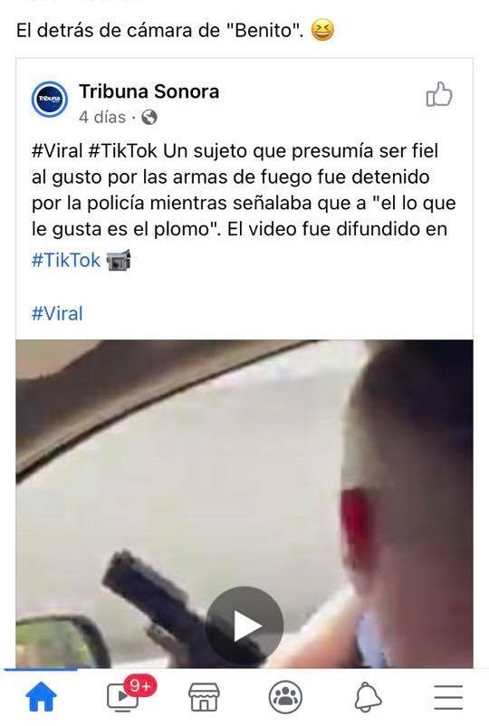 Octavio Ocaña. Indignan publicaciones de supuesto policía