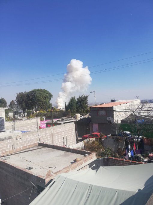 Explosión de pirotecnia en Tultepec. Difunden fotos y videos