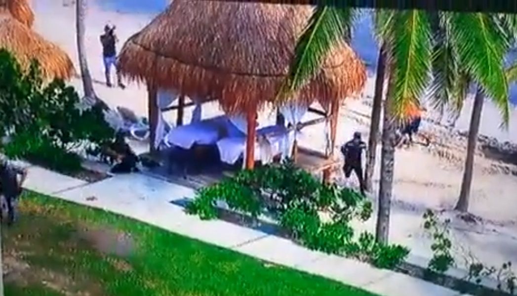 Balacera en Puerto Morelos. Así comenzó ataque armado |VIDEO