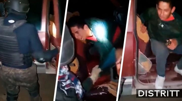 Sicarios asustan a joven halcón por quedarse dormido |VIDEO