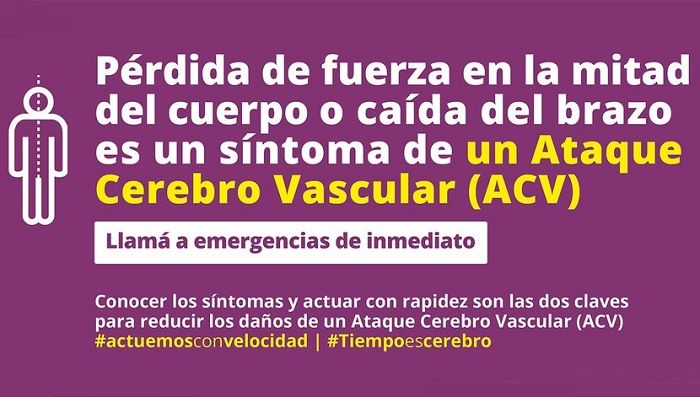 ¿Cuáles son los síntomas de un derrame cerebral?