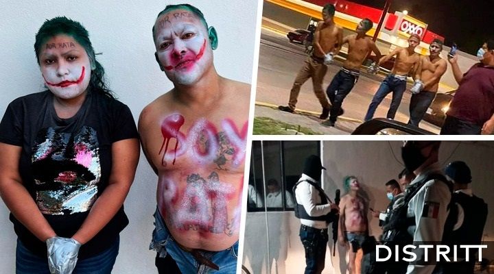 Tamaulipas. Amarran y pintan a ladrones en Río Bravo