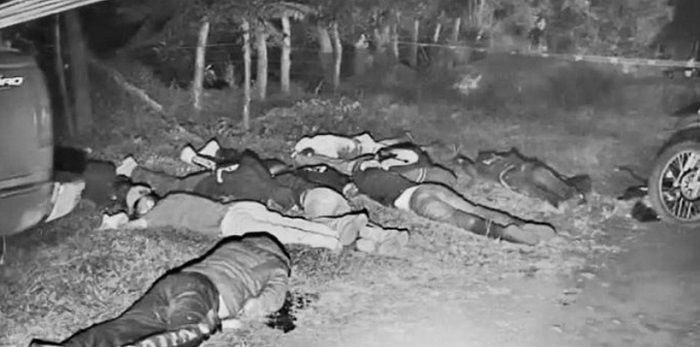 Seis menores, entre los 11 ejecutados en Tangamandapio