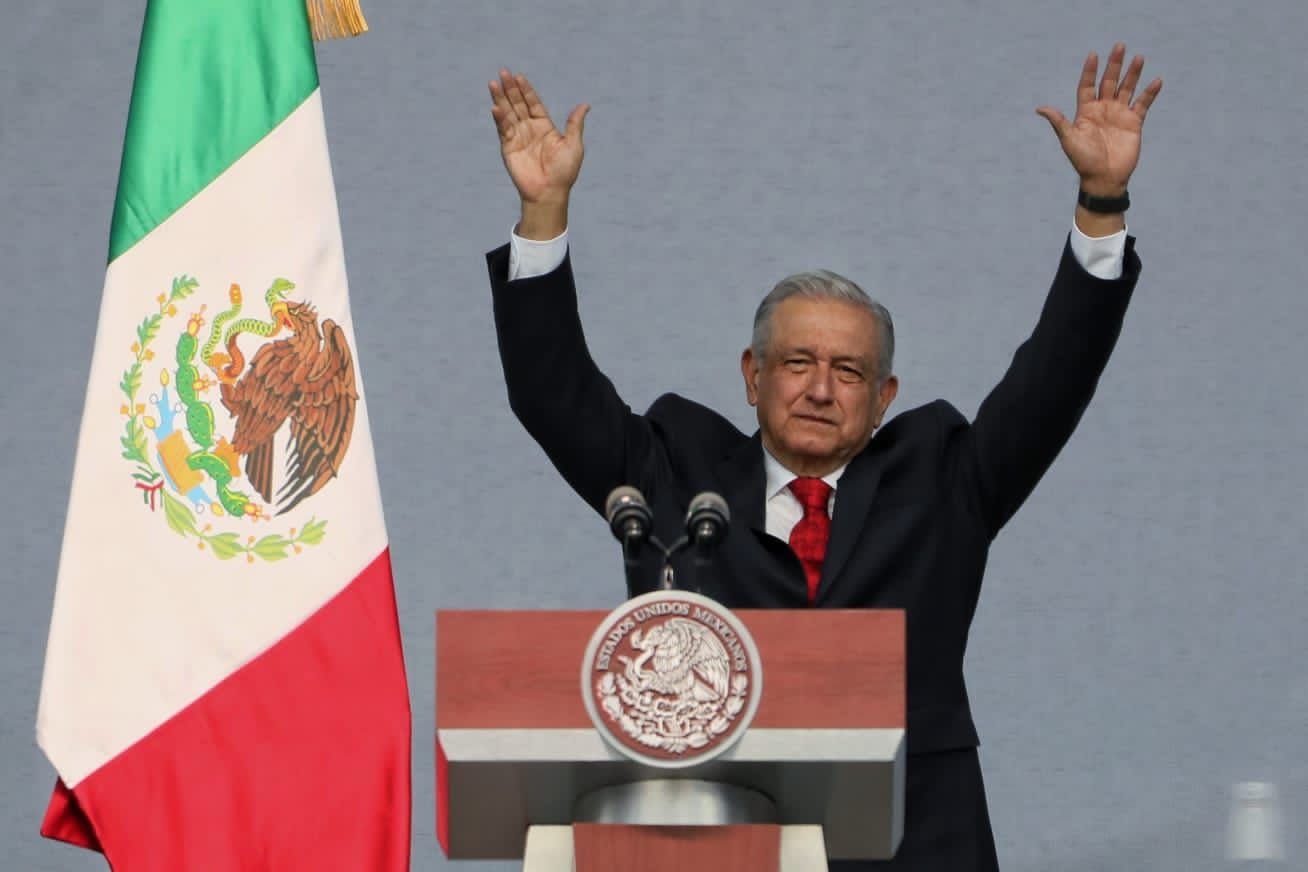 Las frases de AMLO en el Zócalo a tres años de gobierno