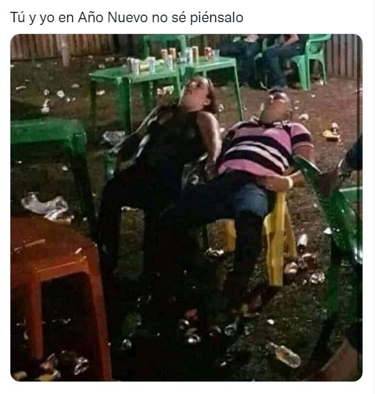 Memes de Año Nuevo divertidos para compartir