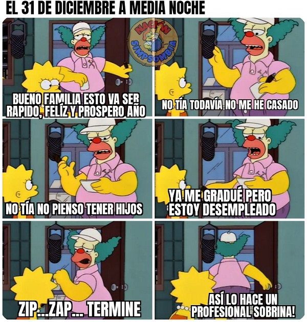 Memes de Año Nuevo 2022