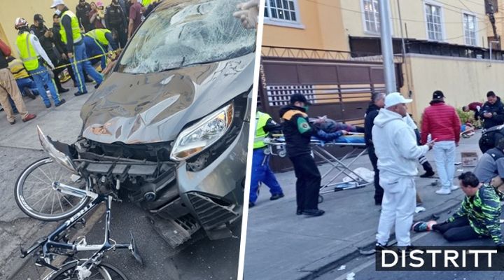 Conductor atropella a peregrinos en calles de CDMX | VIDEO