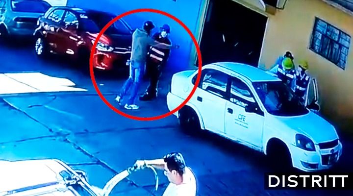 Edomex. Asaltan a trabajadores de CFE en Naucalpan |VIDEO