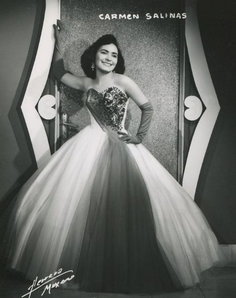 Así lucía Carmen Salinas de joven