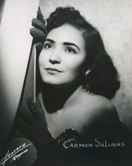 Así lucía Carmen Salinas de joven