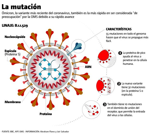 Lo que se sabe sobre primer caso de Ómicron en México