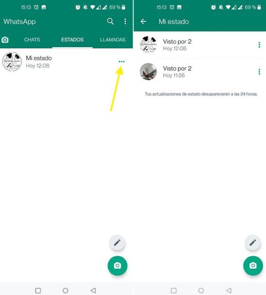 ¿Quién ve mis estados de WhatsApp?