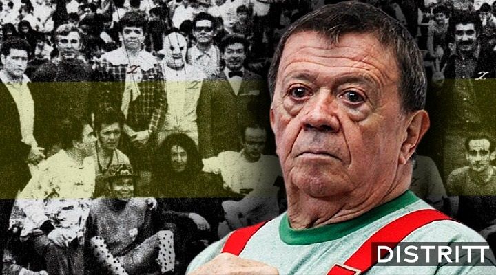Foto de Chabelo con famosos se hace viral; es el único vivo