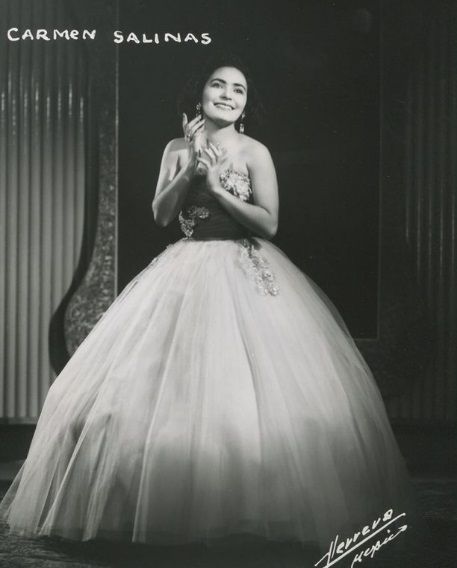 Así lucía Carmen Salinas de joven