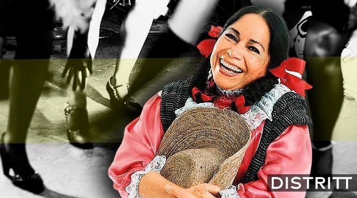 India María. ¿Cómo lucía de joven cuando era vedette?