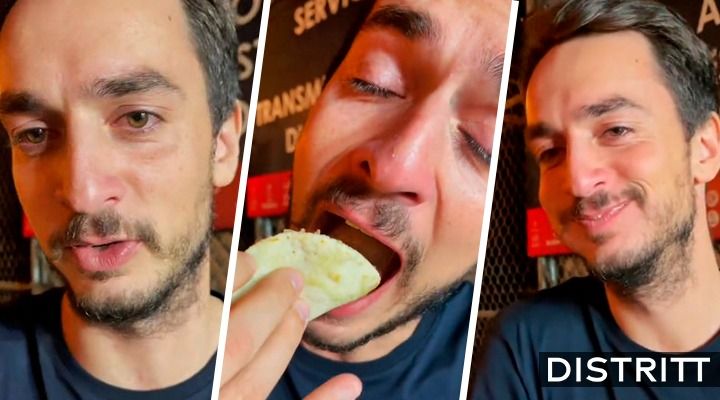 Alemán prueba tacos por primera vez; reacción se hace viral