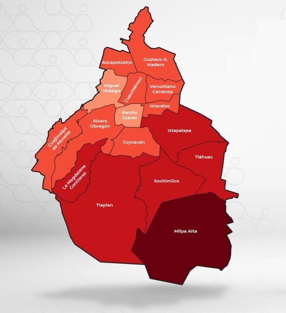 Mapa Del Narco En Cdmx Así Opera El Crimen En La Capital