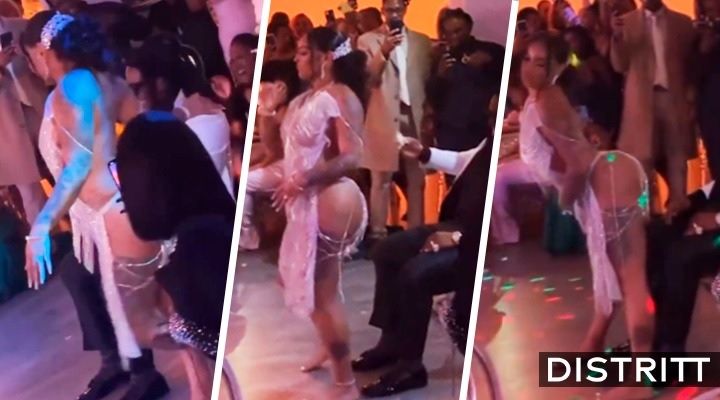 Novia hace twerking en su boda y se hace viral