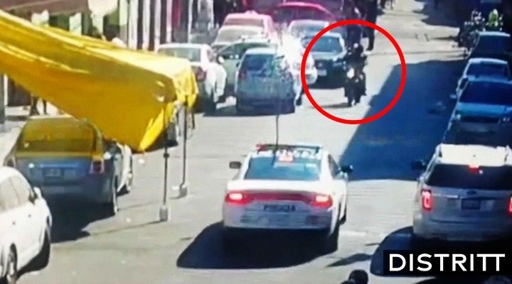 Policías atropellan a sicarios tras ataque en CDMX