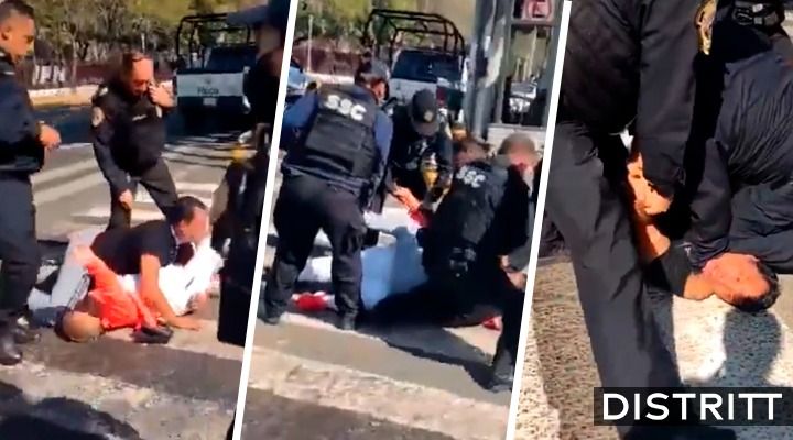 CDMX. Policías golpean a pareja en Iztacalco |VIDEO